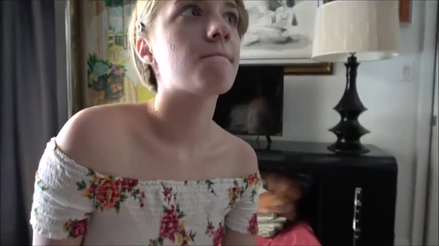 Short Haired Teen Wants To Feel The Cock Of Her Stepbro