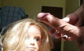 Sexy Barbie Doll Sucking A Cock