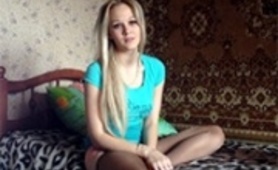 Beautiful Amateur Ukrainian Teenie Babe Fucked At Home