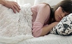 Sleeping Teen Gets Awaken For Morning Sex